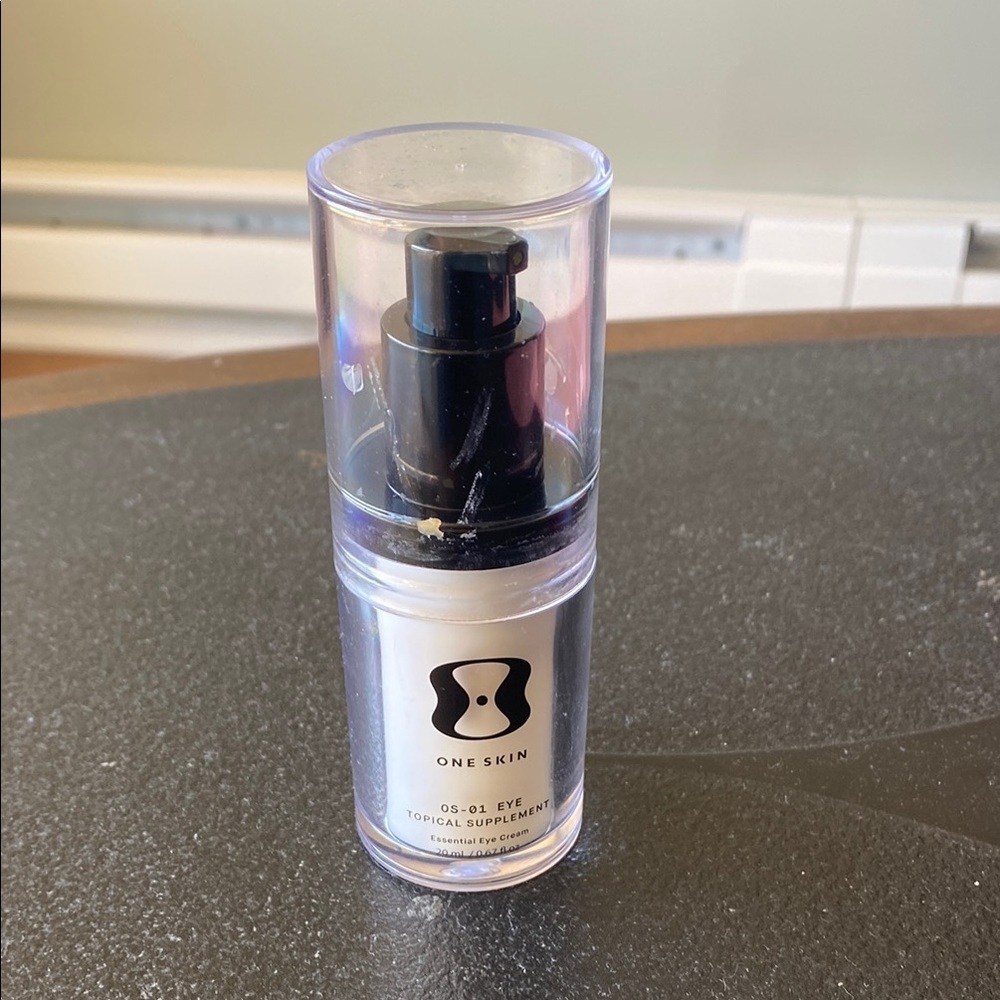 Oneskin One Skin OS-01 Eye Topical Open Bottle